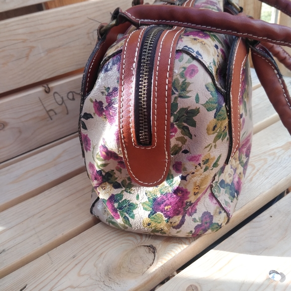 PATRICIA NASH ANTIQUE ROSE FLORAL HANDBAG NWOT - Picture 9 of 10